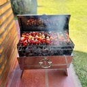 Ver imagem 2 de Box Bbq® King / Churrasqueira Portátil 100% Inox