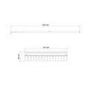 Ver imagem 4 de Ancinho Duplo Pesado com Haste Tramontina com 16 Dentes e Cabo de Fibra 135 cm Tramontina