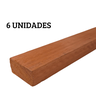 6 Ripas Sarrafos Eucalipto 2x4x150cm Aplainado Artesanato - 2