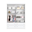 Ver imagem 3 de Guarda Roupa Infantil Maryland 04 Portas Casa 812