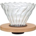 Ver imagem 1 de KANNE SUPORTE FILTRO CAFÉ 10x12x12cm BOROSILICATO TRANSP