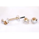 Ver imagem 2 de Kit Varão Para Cortina 2,50 Metros 19Mm Cromado