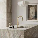 Ver imagem 4 de Misturador Monocomando para Cozinha Auris | Dourado Escovado | Alto Padrão | Bica 360° | Hausbaak
