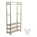 Ver imagem 4 de Araras Modelo Cabideiros Combo Duplo Organizadores