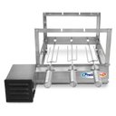 Ver imagem 1 de Gira Grill Inox 3 Espetos para Churrasqueira Bivolt Pratic