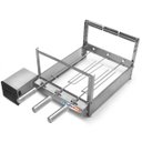 Ver imagem 2 de Gira Grill Inox 3 Espetos para Churrasqueira Bivolt Pratic