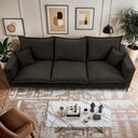Ver imagem 7 de Sofá 3 Lugares Modular Boma 2,40m Boucle Marrom Sofá Inbox