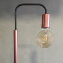 Ver imagem 3 de Luminária de Chão Tubo Alumínio Curvado Soquete E-27