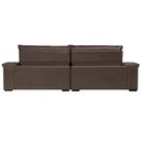 Ver imagem 6 de Sofá Retrátil e Reclinável 2,15m Molas Ensacadas Cama inBox Big Space com Bordado 3D Velusoft