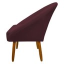 Ver imagem 6 de Kit 2 Poltronas Decorativa para Sala Recepção Manicure Consultório Stella Suede