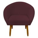 Ver imagem 5 de Kit 2 Poltronas Decorativa para Sala Recepção Manicure Consultório Stella Suede