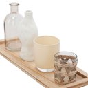 Ver imagem 3 de Conjunto Decorativo de Vasos com Bandeja 5 Peças 19103 Mart