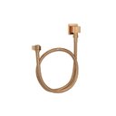 Ver imagem 1 de Kit Flexivel Quadrado com Suporte para Ducha Manual Deca Red Gold