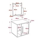 Ver imagem 3 de Conjunto para Banheiro Gabinete com Cuba Redonda R30 e Espelheira Soft 500W