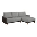 Ver imagem 2 de Sofá 4 Lugares com Chaise Lado Direito 258cm Corino Geribá