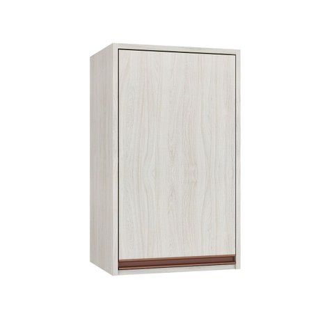 Armário Aéreo para Cozinha com 1 Porta 80 X 33 Cm New Mdp Legno Nogueira - Clicklar