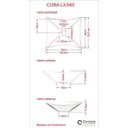 Ver imagem 4 de Conjunto para Banheiro Gabinete com Cuba Folha L34 e Espelheira Soft 500W Branco/Chess