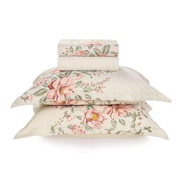 Jogo de Cama King Karsten 180 Fios Percal 100% Algodão Naomi - 1