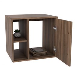 Conjunto para Banheiro Gabinete com Cuba Quadrada Q32 e Espelheira Soft 500W - 6 Conjunto para Banheiro Gabinete com Cuba Quadrada Q32 e Espelheira Soft 500W - 6