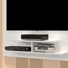 Painel Para Tv Até 32 Polegadas Branco Em Mdf - 4