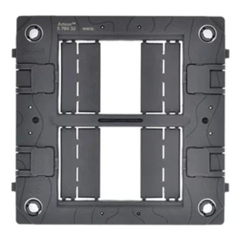Suporte para Placa 4x4 3+3 Postos 575032b Legrand