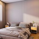 Ver imagem 1 de Painel Ripado Compacto 01: Unid. 274x25cm Larg. Talatto Painéis Cinza