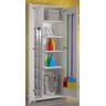 Dispensa Lavanderia Porta Vassouras Armário Alto Organizador Clickforte Espaço P/ Escada - 1