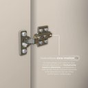 Ver mais imagens de Guarda Roupa Casal 100% MDF 6 Portas 6 Gavetas com Espelhos Dubai Majestic Bege/Fendi