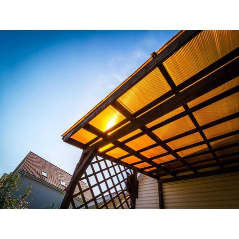 Chapa Policarbonato Alveolar 1,05x6,0 6mm Diversas Cores