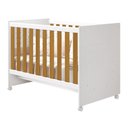 Ver imagem 6 de Berço Mini Cama Katatau Flex Branco Savana com Colchão D18 de 10cm - Reller Móveis Branco Savana
