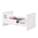 Ver imagem 4 de Berço Mini Cama Katatau Flex Branco Savana com Colchão D18 de 10cm - Reller Móveis Branco Savana