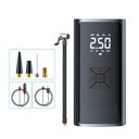Ver imagem 2 de Super Mini Compressor Calibrador Ar Digital Portátil Recarregável Portatil Cor Preto Car Air Pump Co