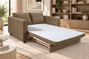 Ver imagem 4 de Sofá Cama Casal 150 cm Linho Fusion Yescasa