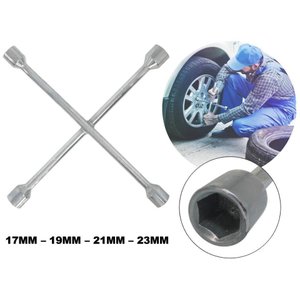 Chave de Roda Estrela Universal 17 X 19 X 21 X 23mm Original