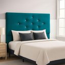 Ver imagem 1 de Cabeceira Cama Box Queen 195 Cm Camboriú Azul Tiffany