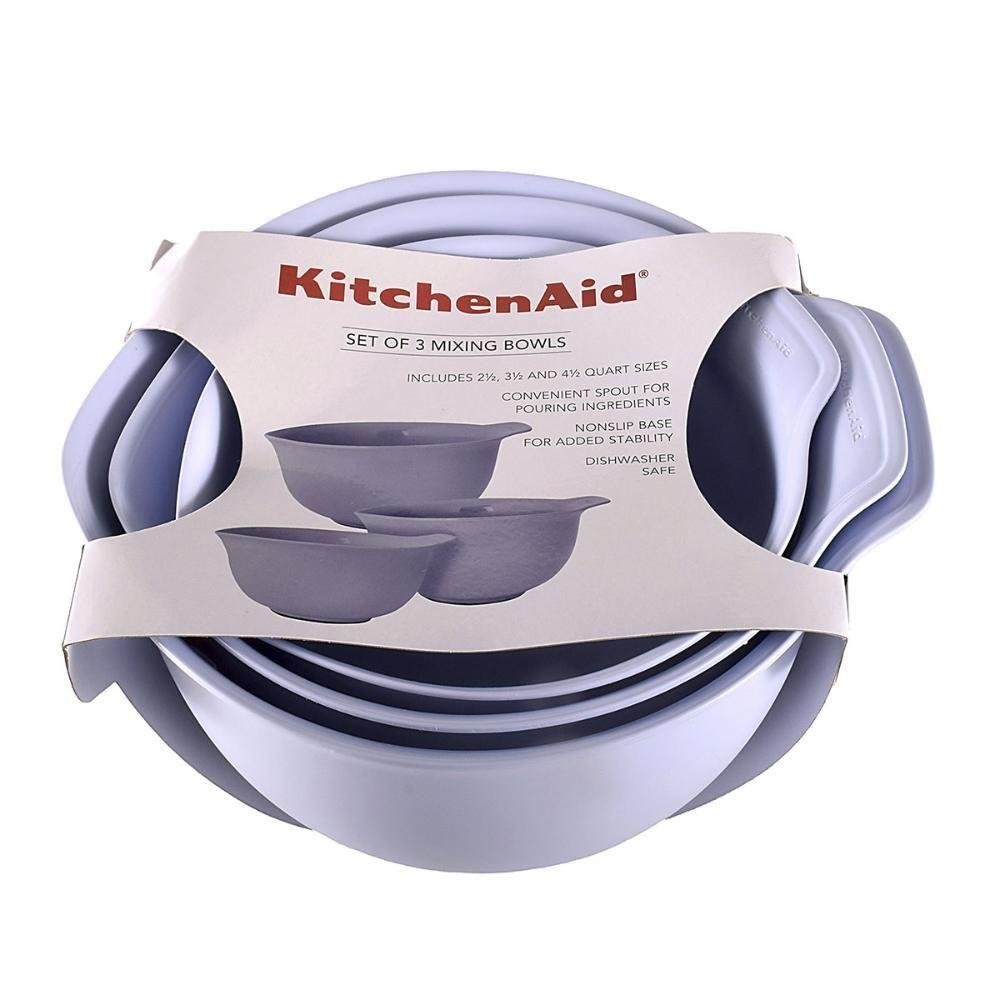 Conjunto 3 Tigelas Saladeira Bowl Lavanda Kitchenaid - 2