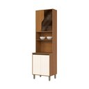 Ver imagem 1 de Torre Quente 01 Forno com Porta de Vidro 63cm Venaly C589 Cinamomo Off White - Henn