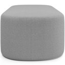 Ver imagem 7 de Kit 02 Puffs Decorativos Orgânicos para Living Quarto 160cm Doha W01 Bouclê Cinza - Lyam Decor
