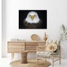 Quadro Decorativo Tela Canvas Animais Bald Eagle - 150x80 Cm - 4
