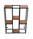 Ver imagem 4 de Prateleira Decorativa Estilo Industrial Decoração Ferro e Madeira Jardim Suporte Plantas