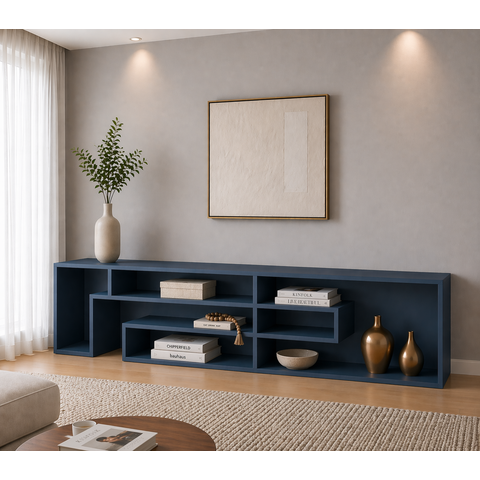 Aparador para Sofá em MDF Sala Decoração 230cm