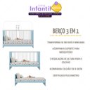 Ver imagem 6 de Jogo de Quarto Infantil com Colchão Incluso Trevalla Móveis Pom Pom - Azul/Branco