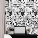 Ver imagem 2 de Papel de Parede Adesivo Anime Demon Slayer Mangá Autocolante 1mx50cm