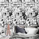 Ver imagem 3 de Papel de Parede Adesivo Anime Demon Slayer Mangá Autocolante 1mx50cm