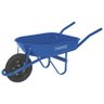 Carriola Metálica 50 Litros Pneu com Câmara Azul TRAMONTINA - 1