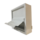 Ver imagem 2 de Caixa de Correio Correspondência Grade Portão Vertical com Mola:branco