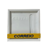 Caixa de Correio Correspondência Grade Portão Vertical com Mola:branco - 1