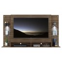 Ver imagem 6 de Painel com Suporte TV 60" e 2 Leds Vegas Multimóveis V3677 Madeirado