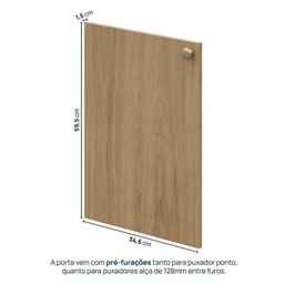 Módulo 70x60 2 Portas Frame Cabecasa madeiramadeira - 5