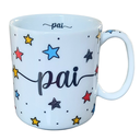 Ver imagem 7 de Kit 2 Canecas 300ml Pai - Porcelana - Decoração Estrela